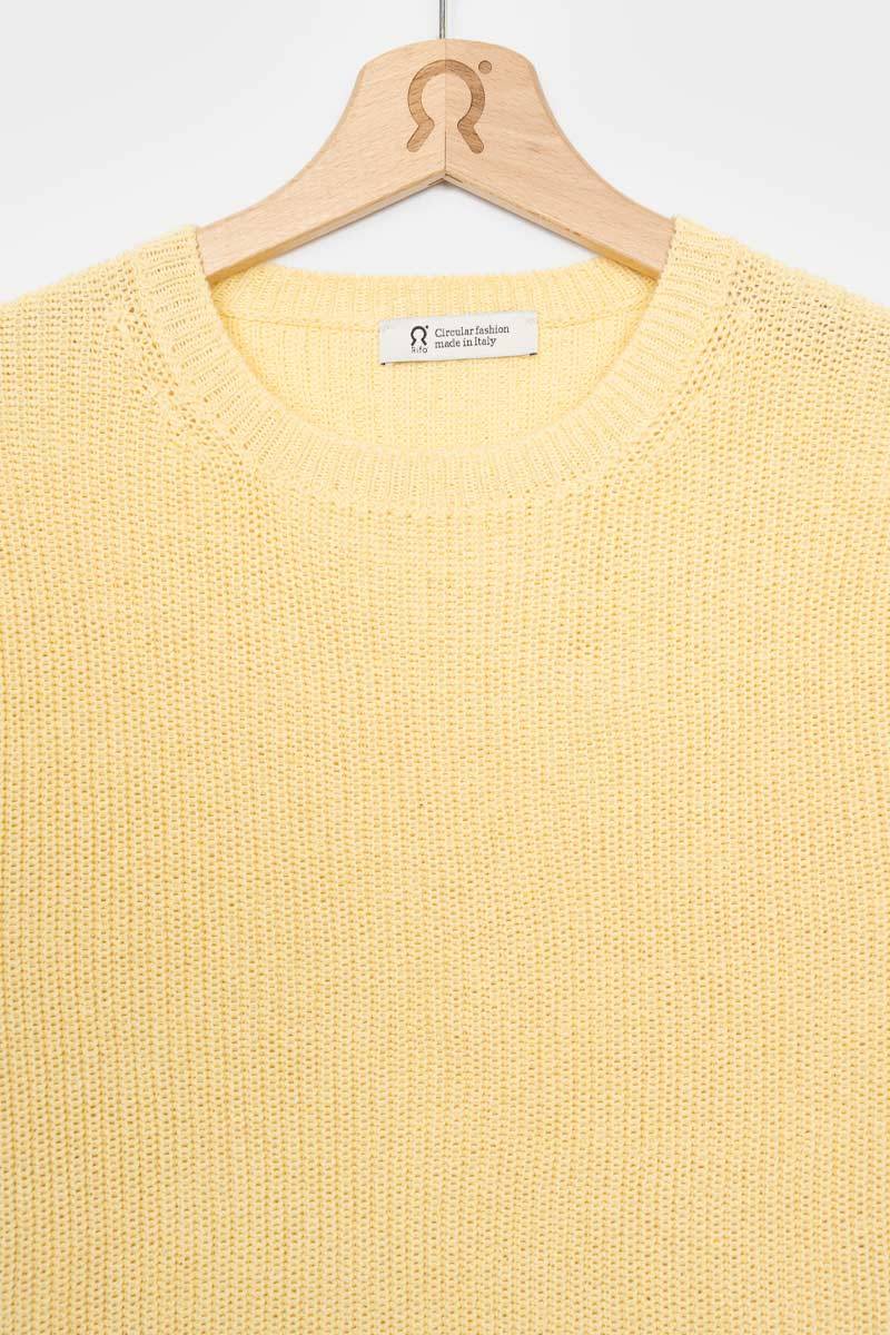 Rifò OLGA Maglia Donna Cotone Rigenerato 50% di sconto per tempo limitato