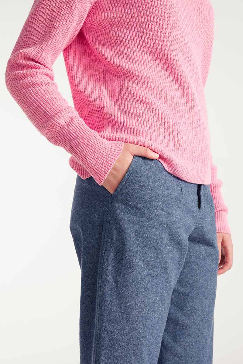 Rifò OLGA Maglia Donna Cotone Rigenerato Sconti questo mese