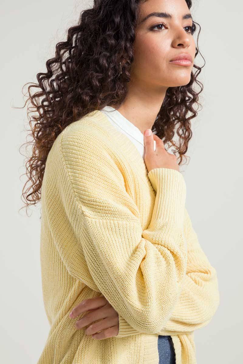 Rifò IRMA Cardigan Donna Cotone Rigenerato In Linea