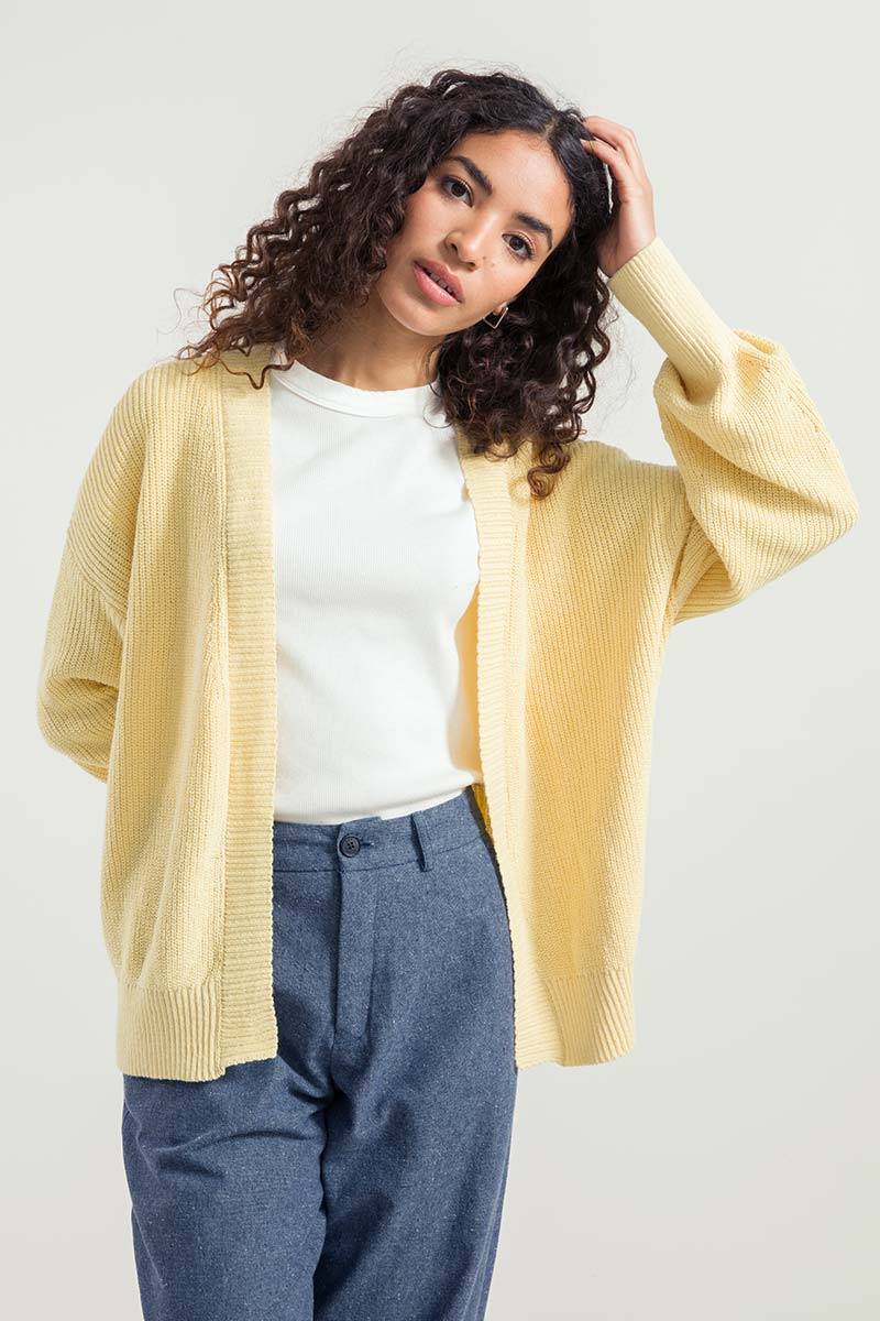 Rifò IRMA Cardigan Donna Cotone Rigenerato In Linea
