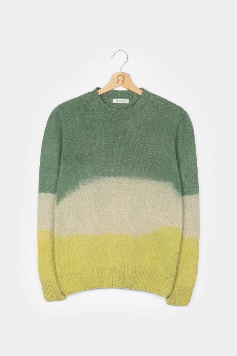 Rifò FIAMMETTA Maglia Girocollo Donna Cashmere Rigenerato Soddisfazione Garantita