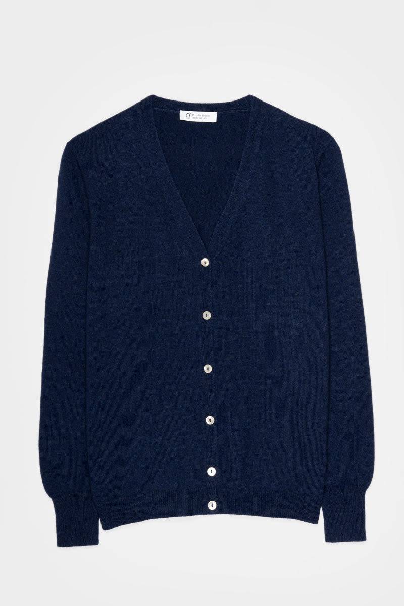 Rifò LETIZIA Cardigan Donna Light Cashmere Rigenerato Promozione Limitata