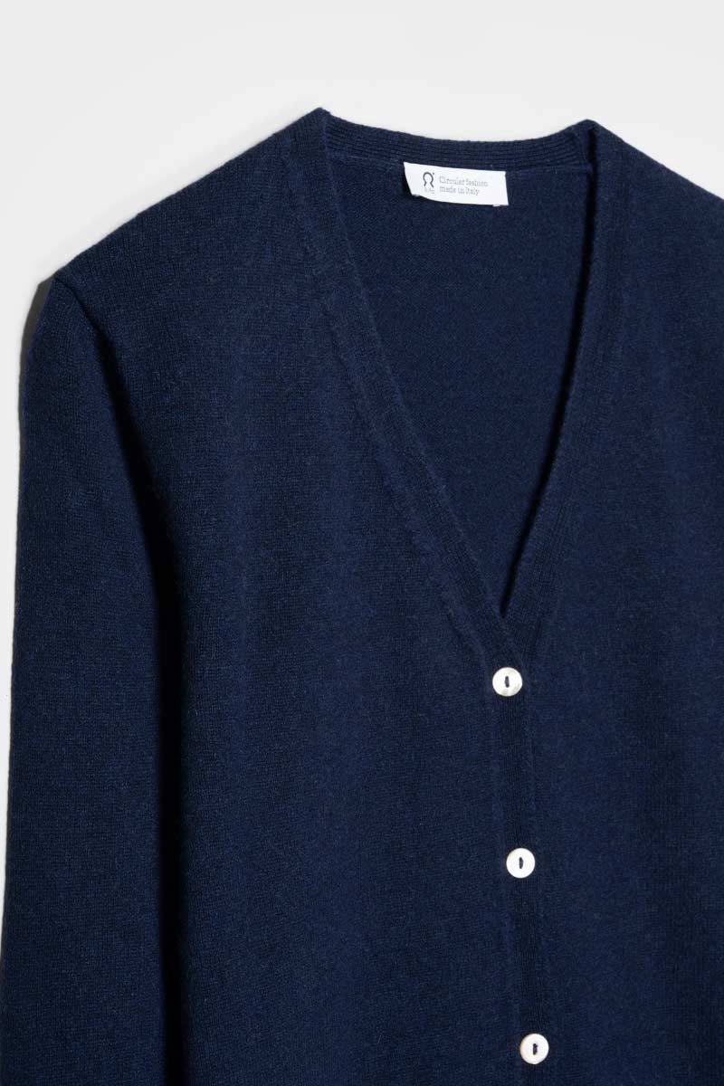 Rifò LETIZIA Cardigan Donna Light Cashmere Rigenerato Promozione Limitata