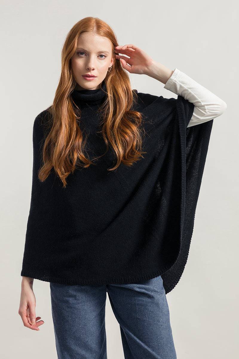 Rifò ELISABETTA Poncho Donna Cashmere Rigenerato Fino Al -60%