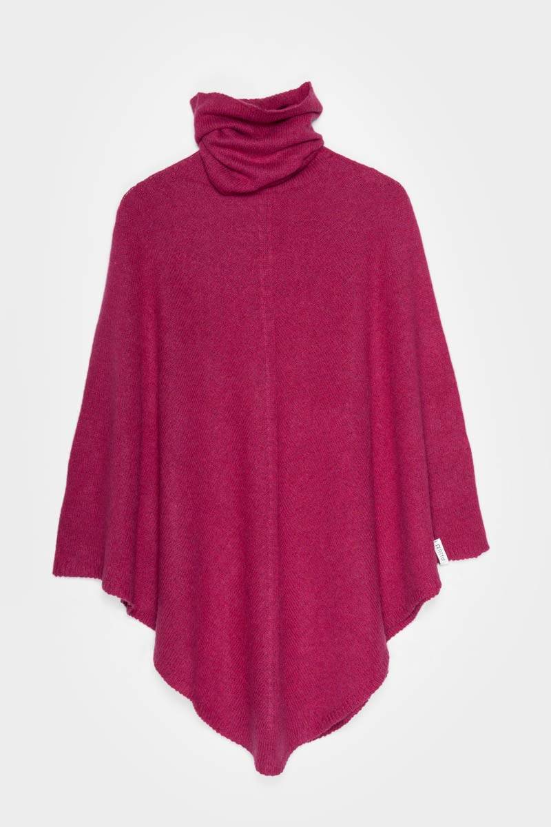 Rifò ELISABETTA Poncho Donna Cashmere Rigenerato Shopping Online