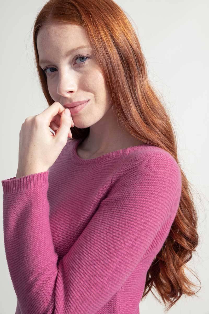 Rifò GIULIETTA Maglia Donna Cashmere Rigenerato Prezzo Ridotto