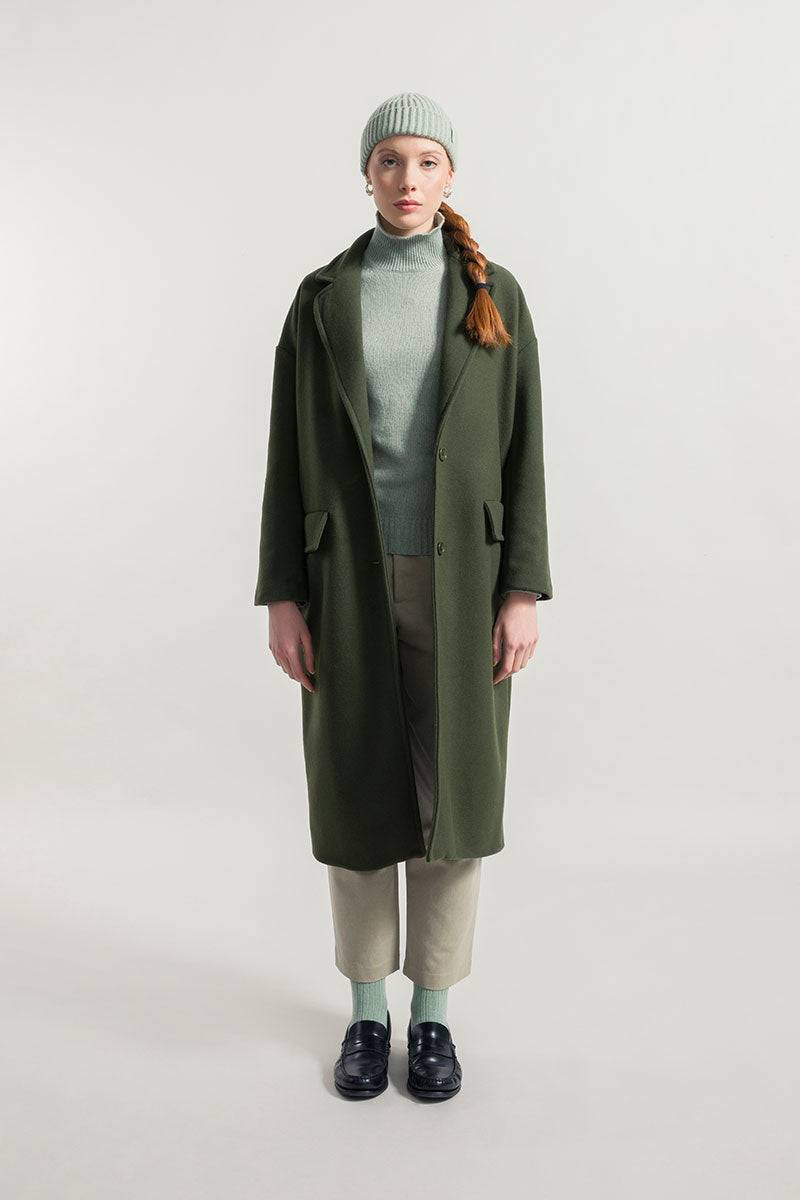 Rifò MARA Cappotto Donna Lana Rigenerata Sconto