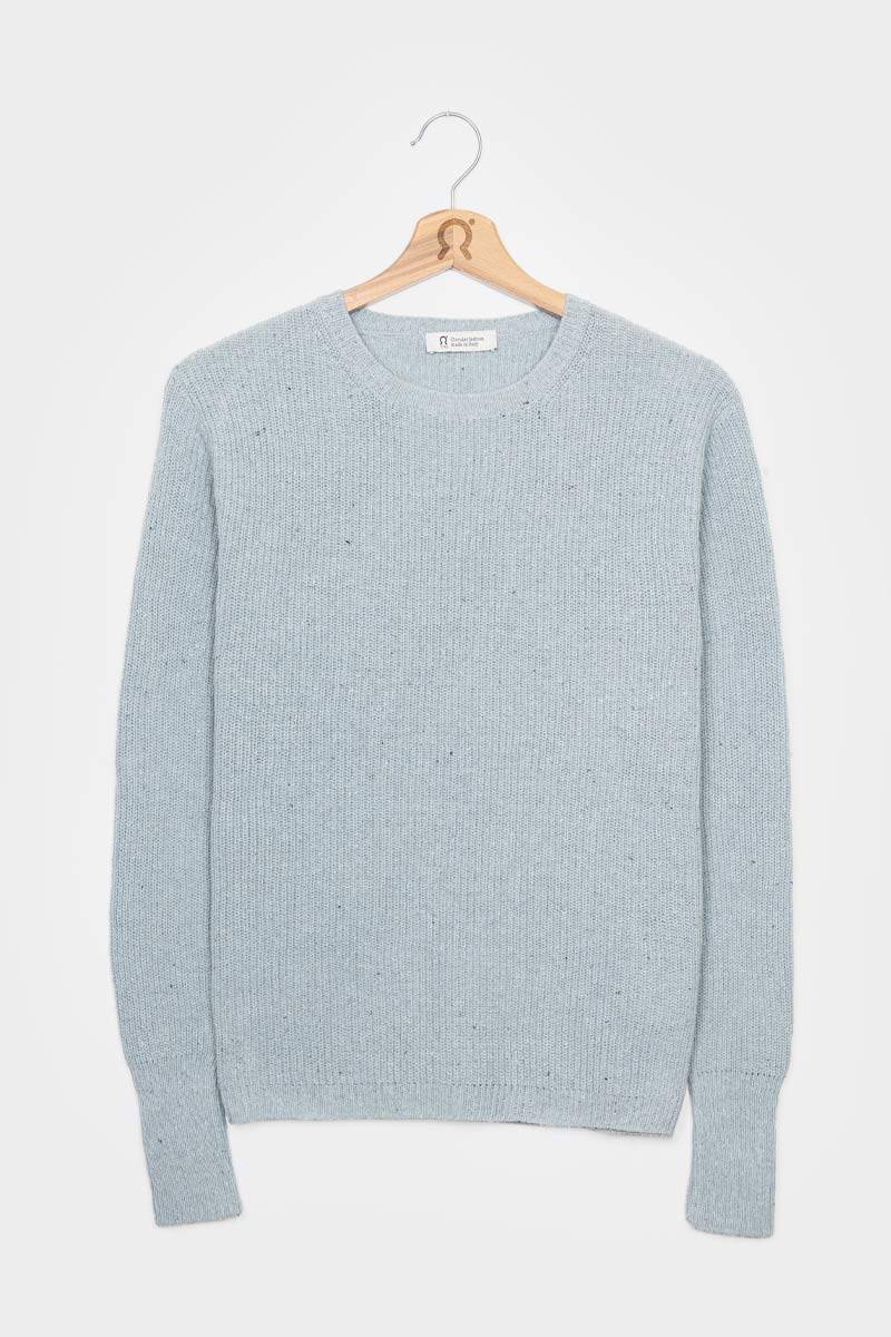 Rifò RACHELE Maglia Girocollo Donna Cotone Jeans Rigenerato Online