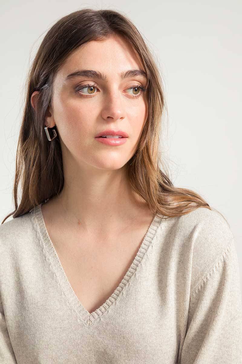 Rifò ARIANNA Maglia Donna Cotone Rigenerato Outlet