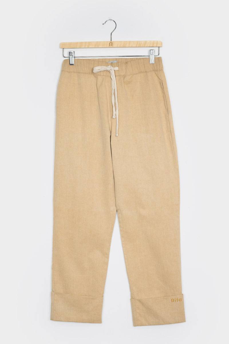 Rifò ELETTRA Pantaloni Donna Cotone Rigenerato Offerte