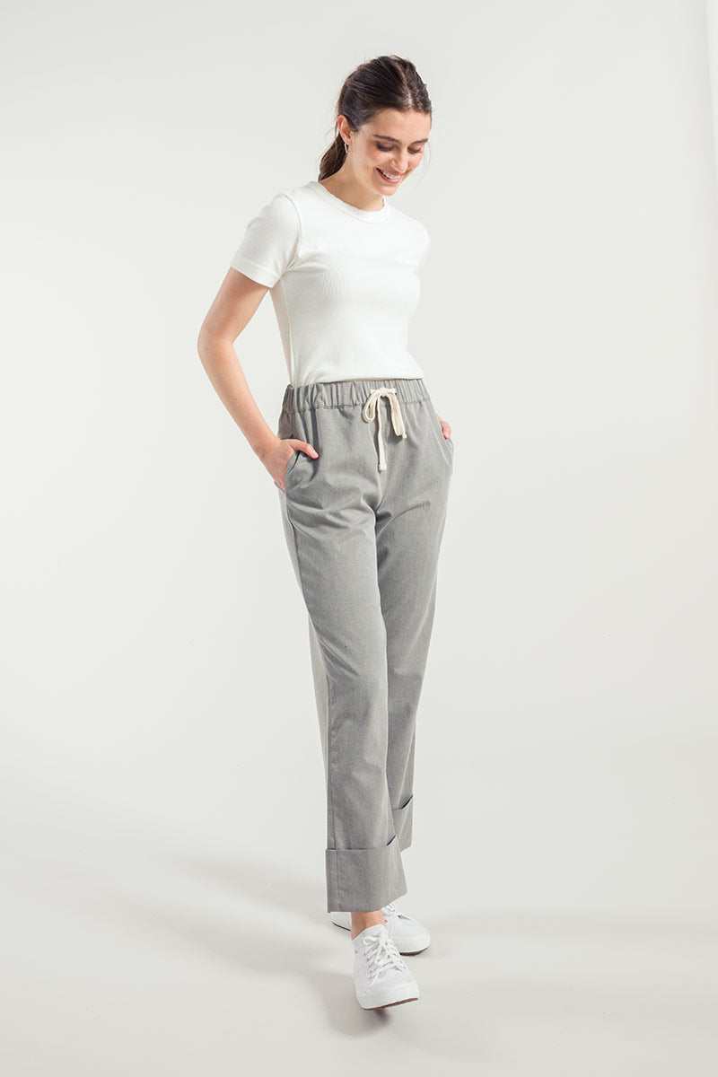 Rifò ELETTRA Pantaloni Donna Cotone Rigenerato Negozio