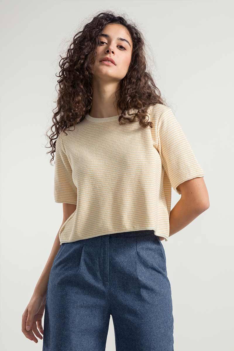 Rifò GIL Maglia Donna Cotone Rigenerato Nuova