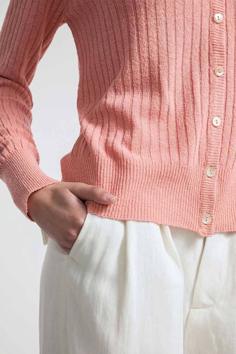 Rifò REALMA Cardigan Seta Rigenerata Tinture Naturali Spedizione gratuita