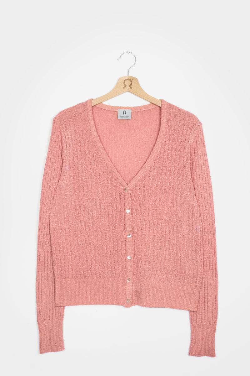 Rifò REALMA Cardigan Seta Rigenerata Tinture Naturali Spedizione gratuita