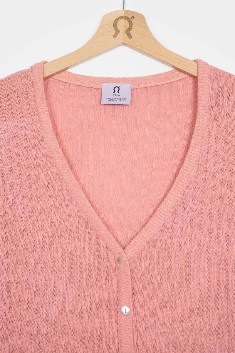 Rifò REALMA Cardigan Seta Rigenerata Tinture Naturali Spedizione gratuita