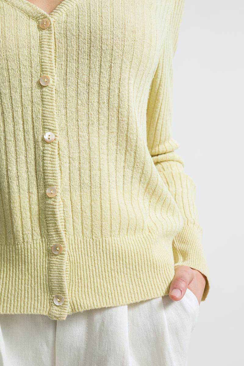 Rifò REALMA Cardigan Seta Rigenerata Tinture Naturali Sconto di tempo limitato