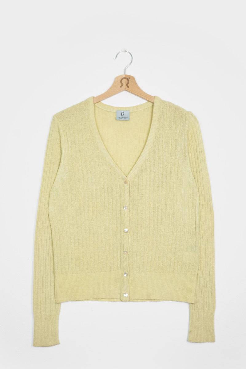 Rifò REALMA Cardigan Seta Rigenerata Tinture Naturali Sconto di tempo limitato