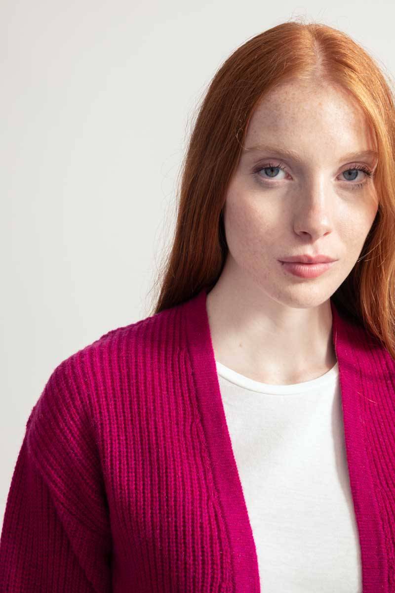 Rifò MARGHERITA Cardigan Donna Cashmere Rigenerato Grande vendita