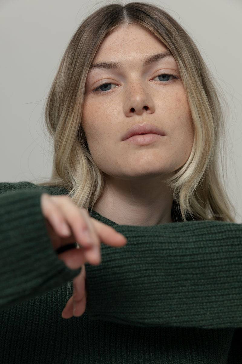 Rifò MELISSA Maglia Girocollo Donna Cashmere Rigenerato Fornitura limitata