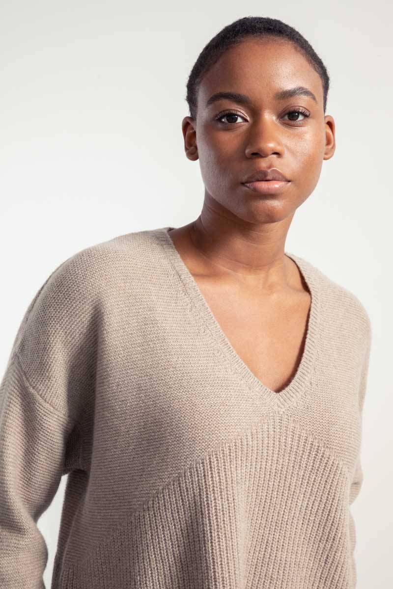 Rifò ELEONORA Maglia Donna Cashmere Rigenerato Offerta San Valentino