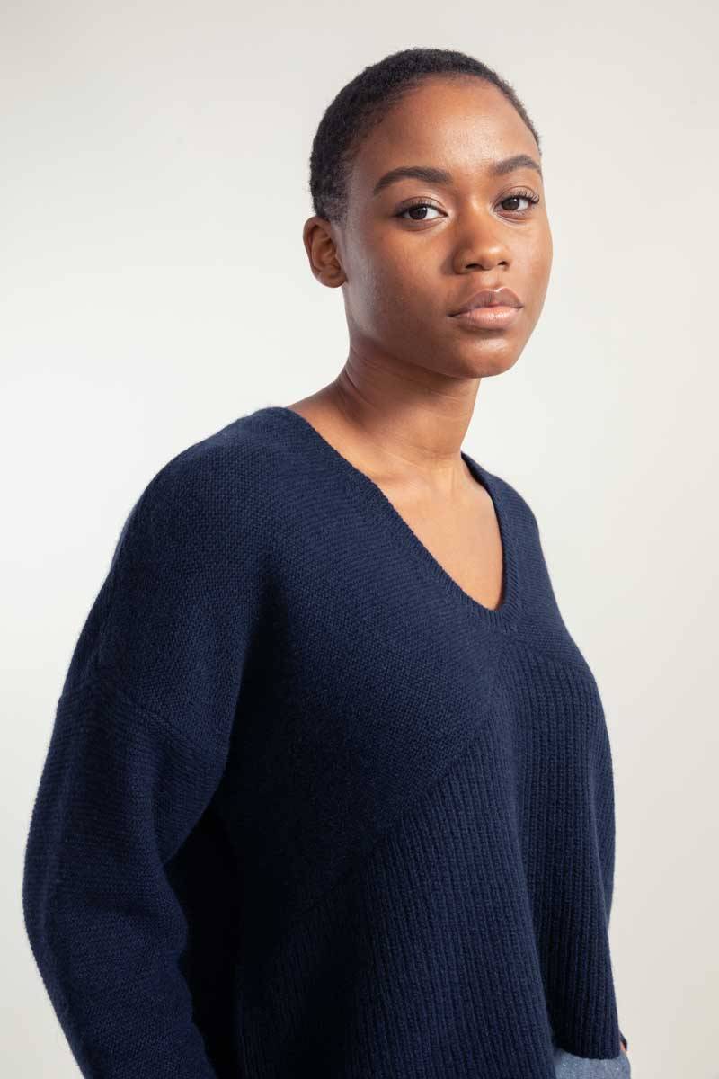 Rifò ELEONORA Maglia Donna Cashmere Rigenerato Offerta Anniversario