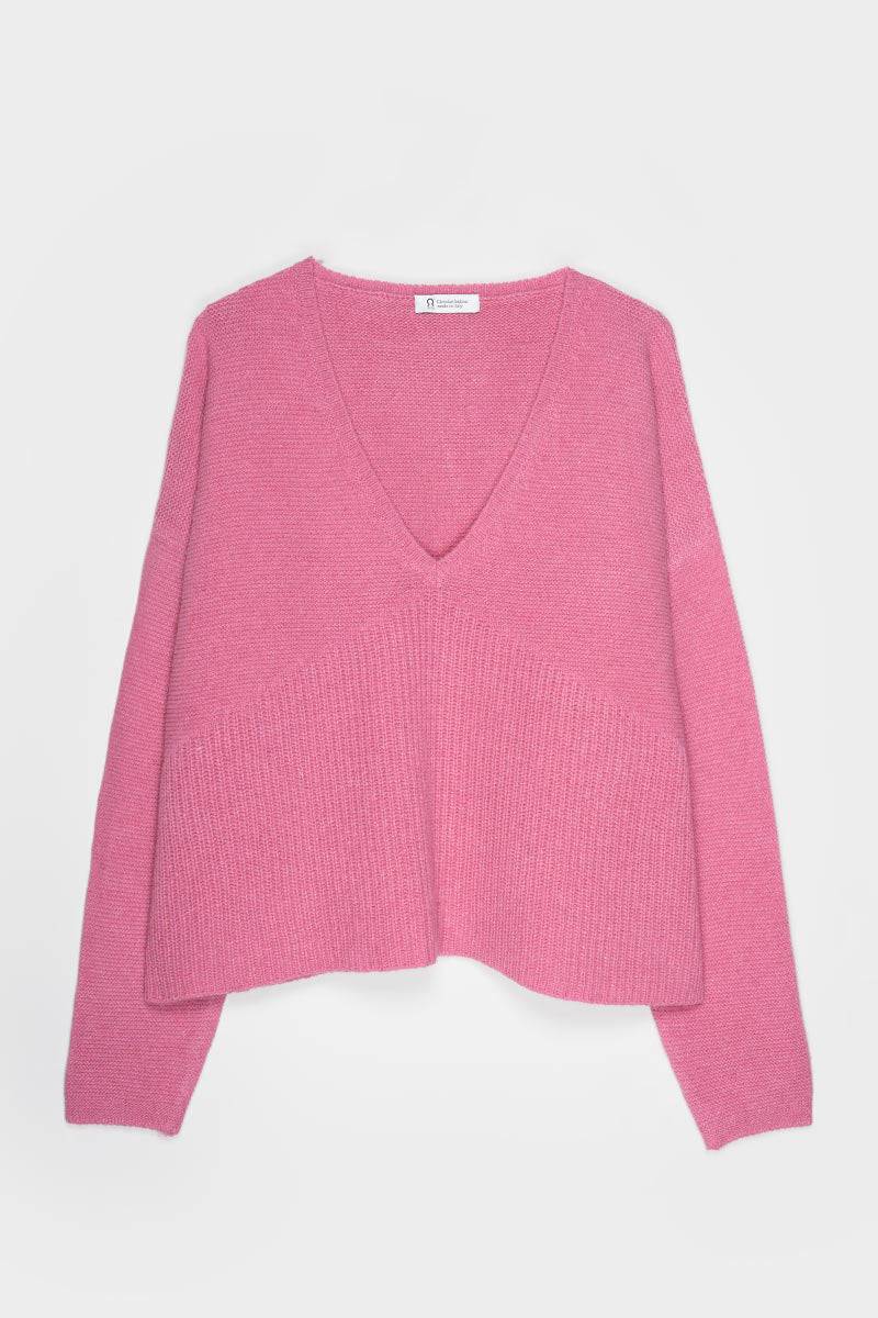 Rifò ELEONORA Maglia Donna Cashmere Rigenerato Smaltimento dello stoccaggio