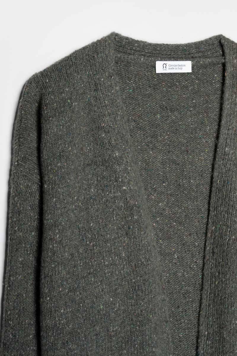 Rifò PALOMA Cardigan Donna Cashmere Rigenerato Vendita calda