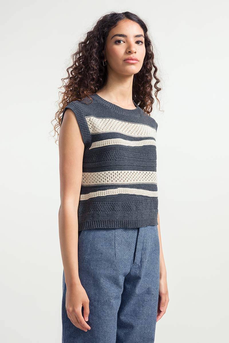 Rifò CASSANDRA Canotta Donna Cotone Rigenerato Lightning offer