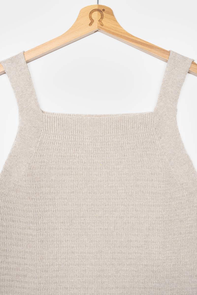 Rifò SOLE Canotta Spalla Larga Donna Cotone Rigenerato Offerte stagionali