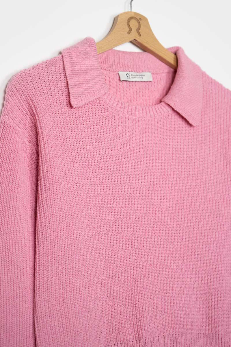 Rifò OLIVIA Maglia Donna Cotone Rigenerato Offerta settimanale