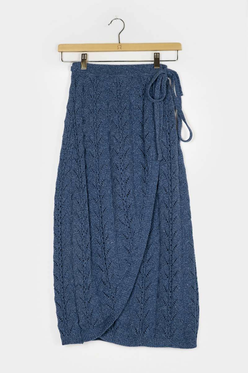 Rifò LAUREN Gonna Donna Cotone Jeans Rigenerato Ultimi tre giorni