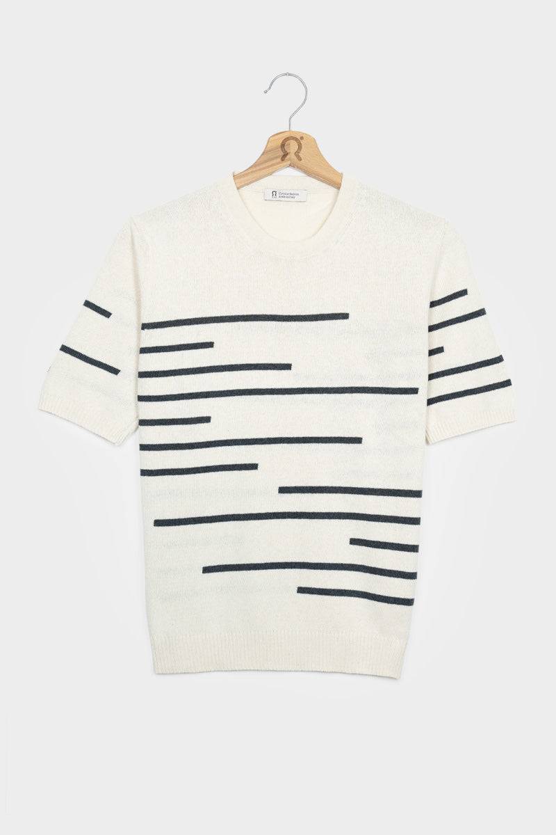 Rifò CLIO Maglia Donna Righe Cotone Rigenerato Fino al 55% di sconto