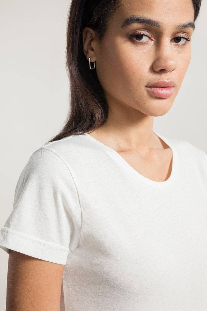 Rifò FRANCA T-shirt Donna Cotone Rigenerato Solo un giorno rimasto