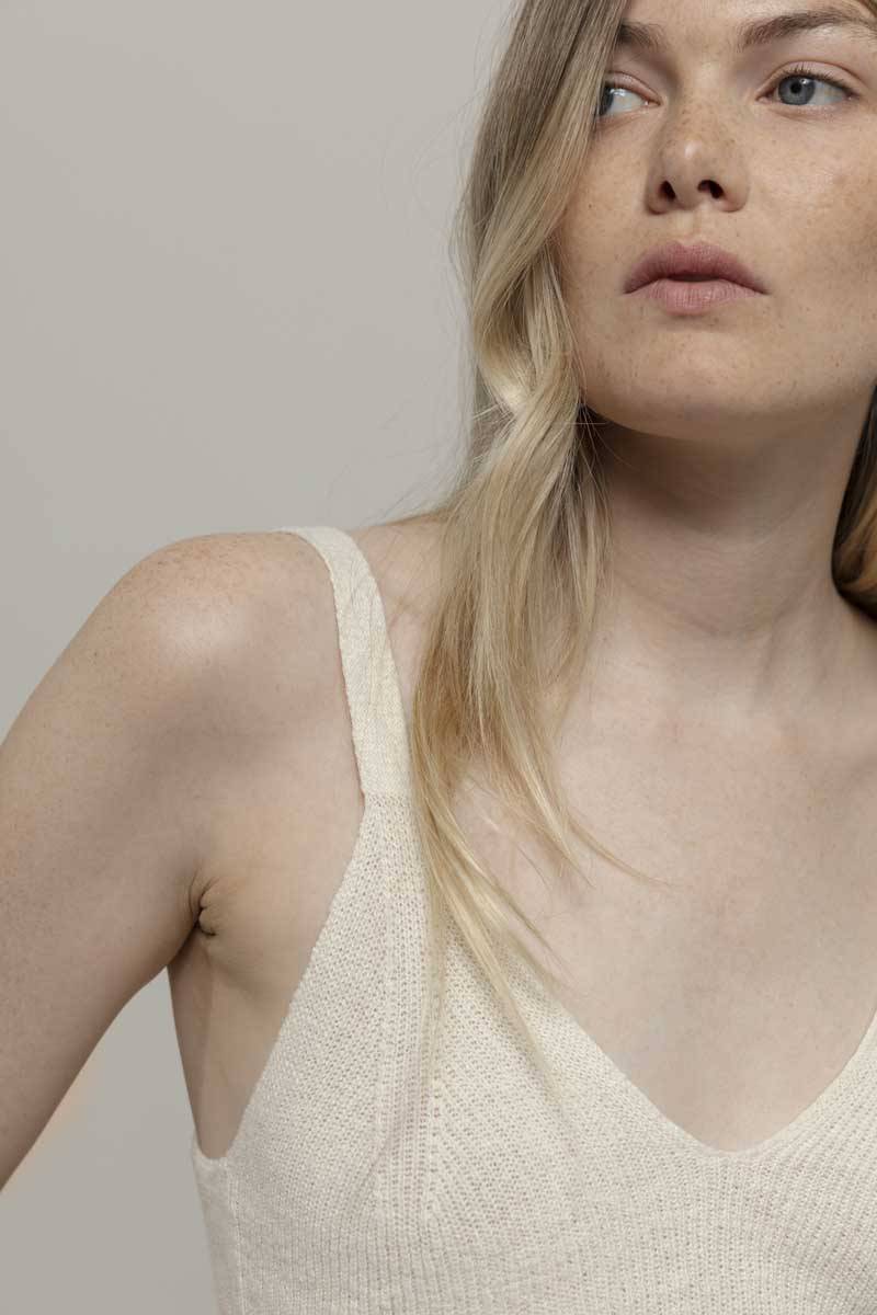 Rifò GRACE Top Seta Rigenerata Donna Super sconto