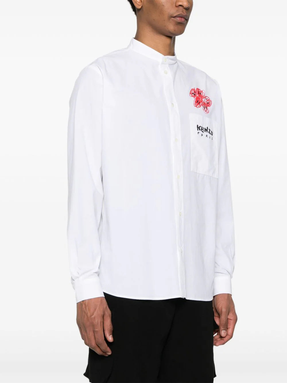 KENZO 'kenzo drawn varsity' shirt Prezzo di fabbrica