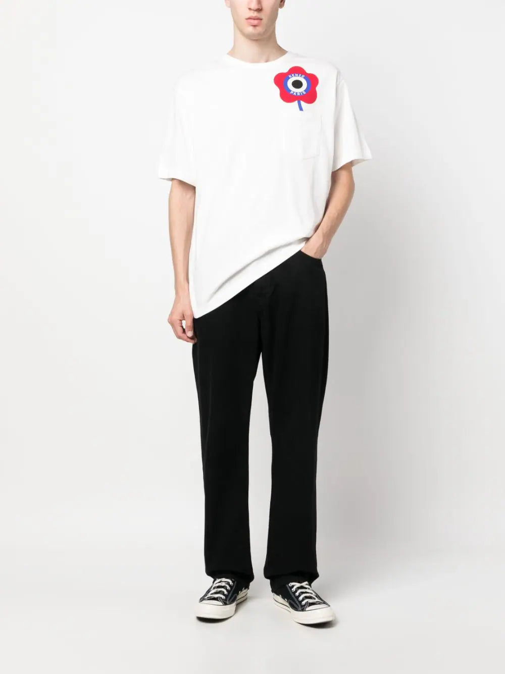 KENZO 'kenzo target' t-shirt Smaltimento dello stoccaggio