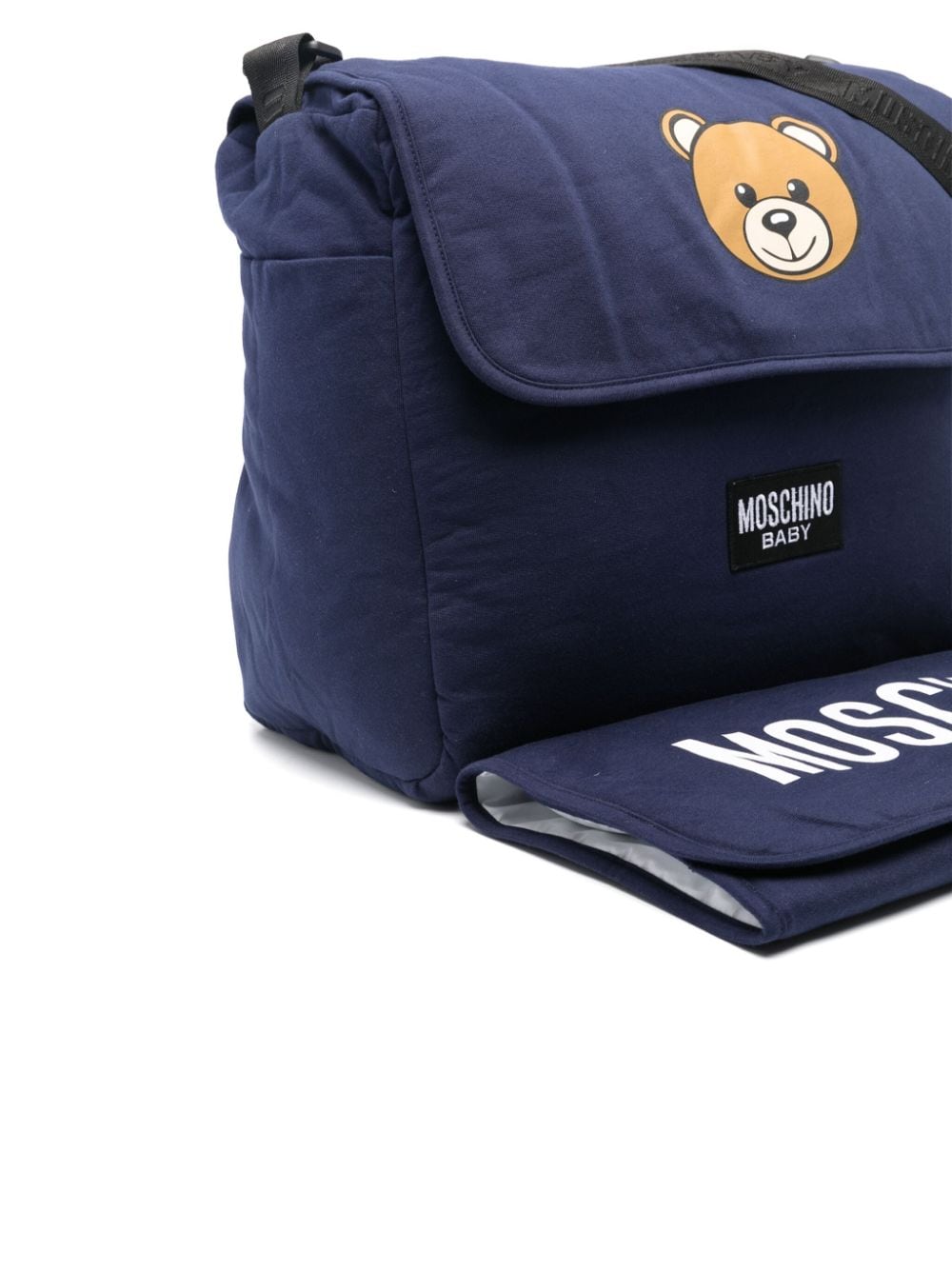 Moschino Kids Changing bag with teddy bear print Nuovi prodotti