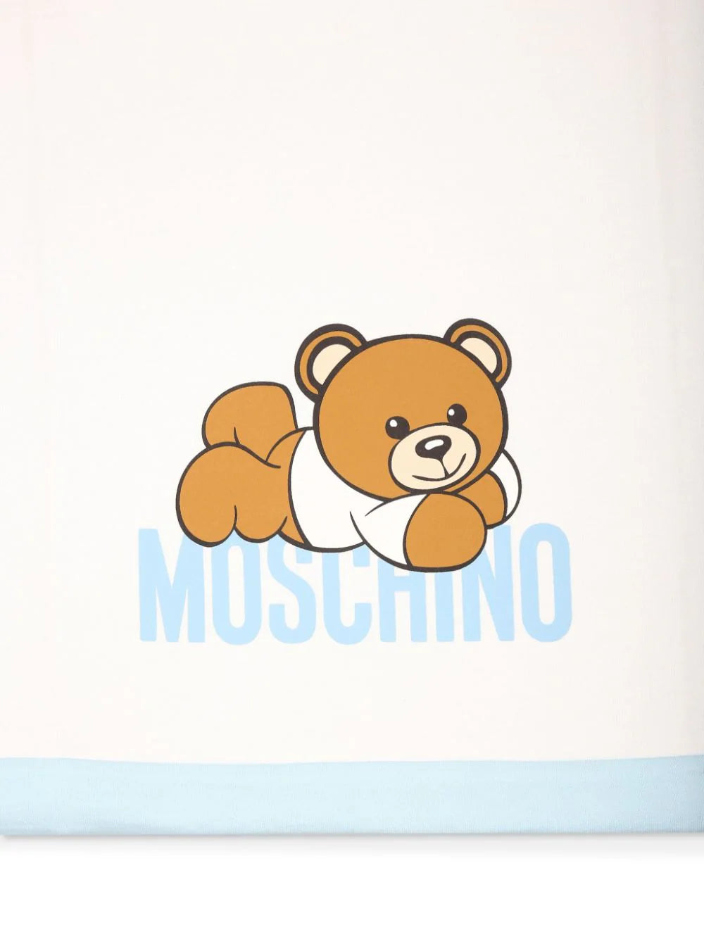 Moschino Kids Blanket with teddy bear Liquidazione
