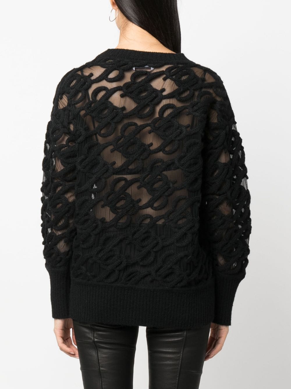 Blumarine "b" cardigan Offerte giornaliere