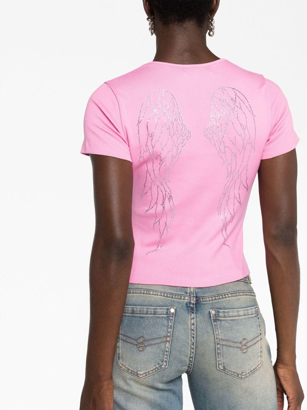 Blumarine "b" t-shirt Enormi risparmi