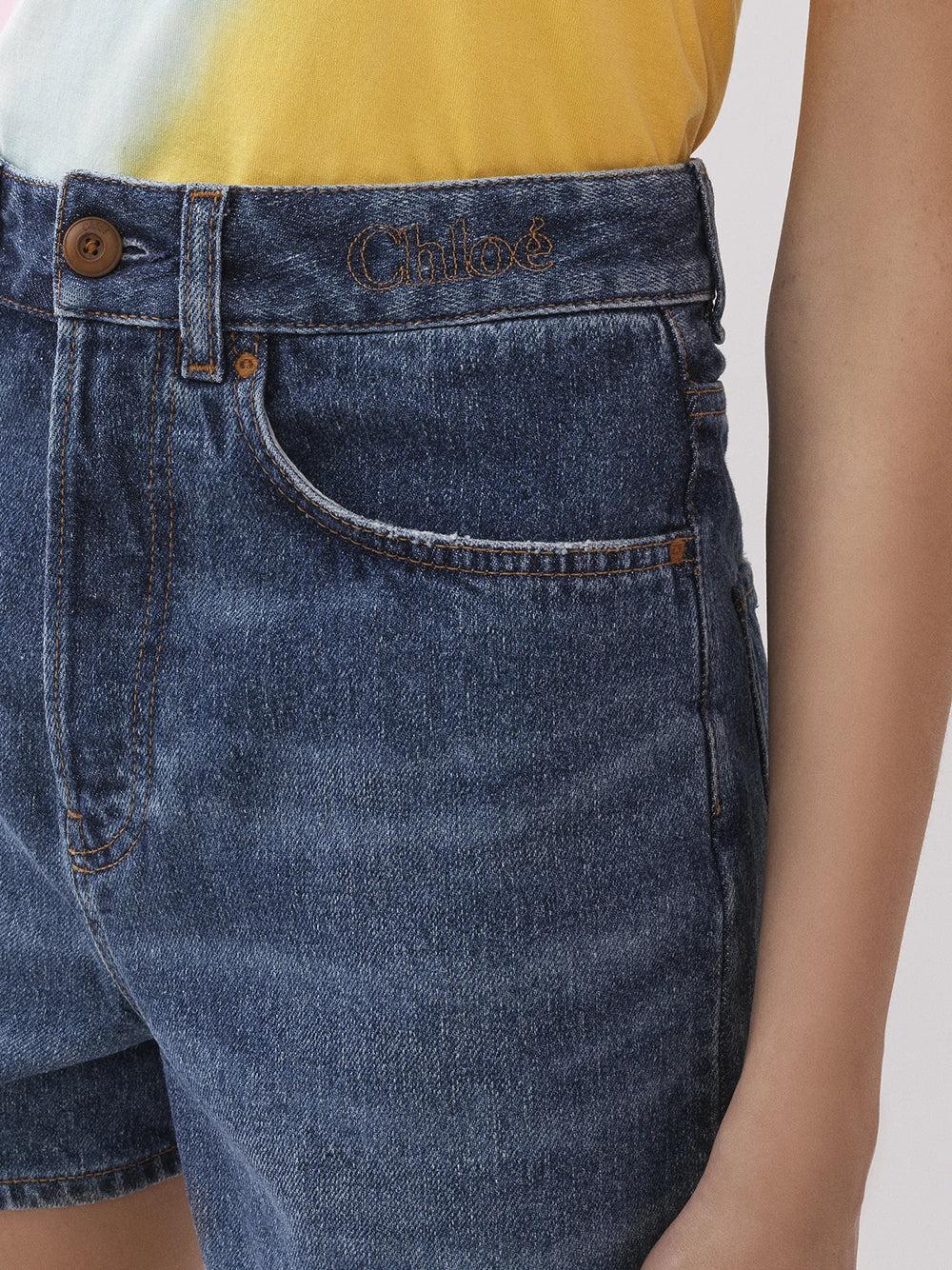 Chloé "dukuno" denim shorts Offerta settimanale