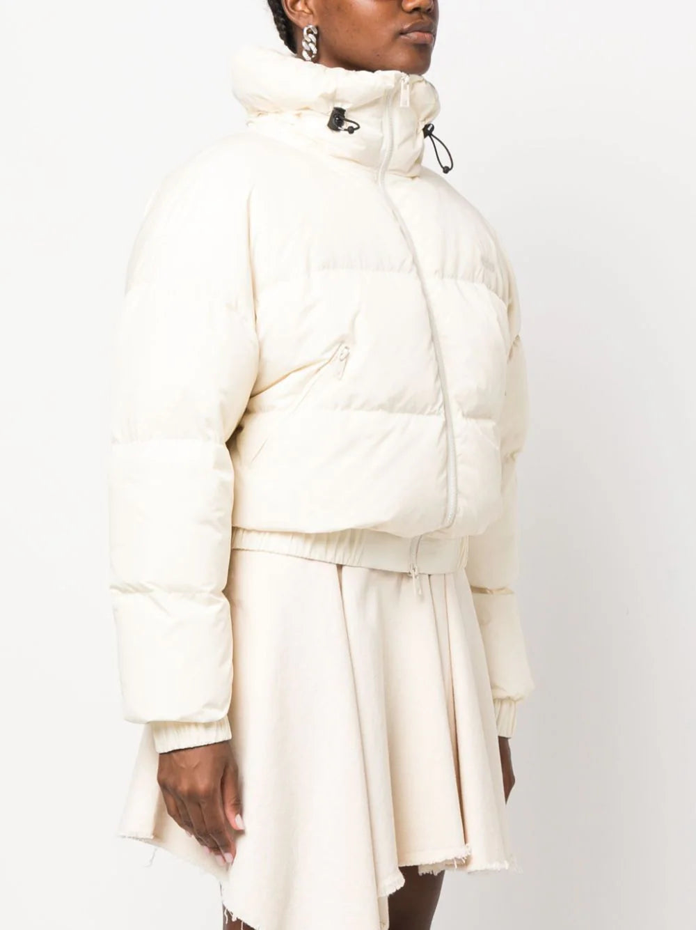 MSGM "ripstop nylon" cropped down jacket Latest stili