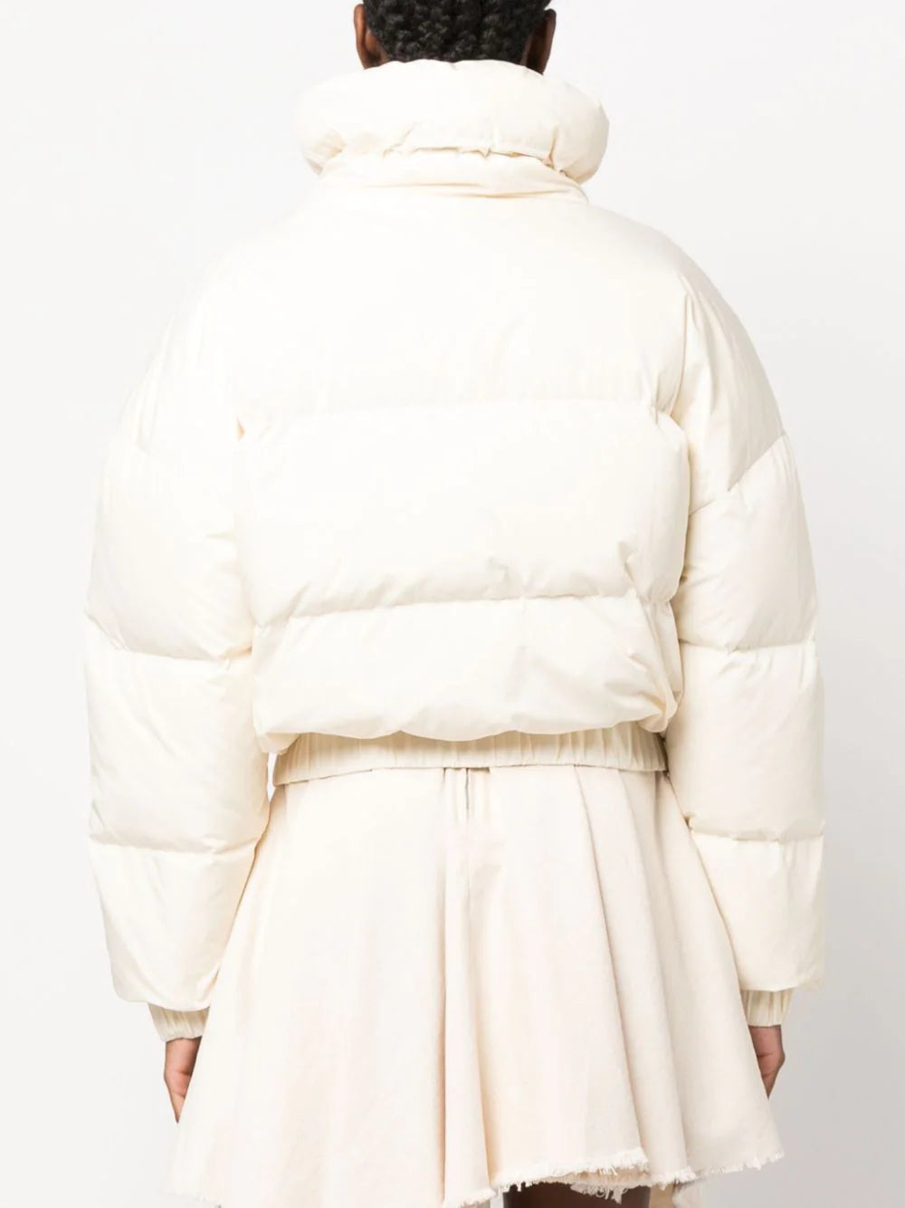 MSGM "ripstop nylon" cropped down jacket Latest stili