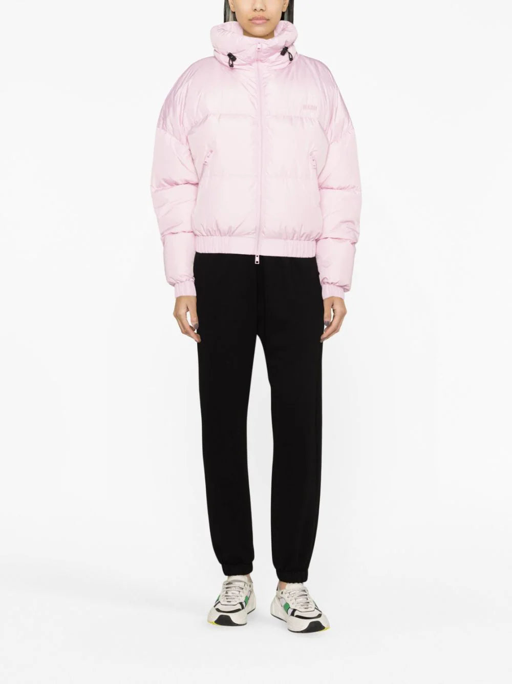 MSGM "ripstop nylon" cropped down jacket Ultimo giorno
