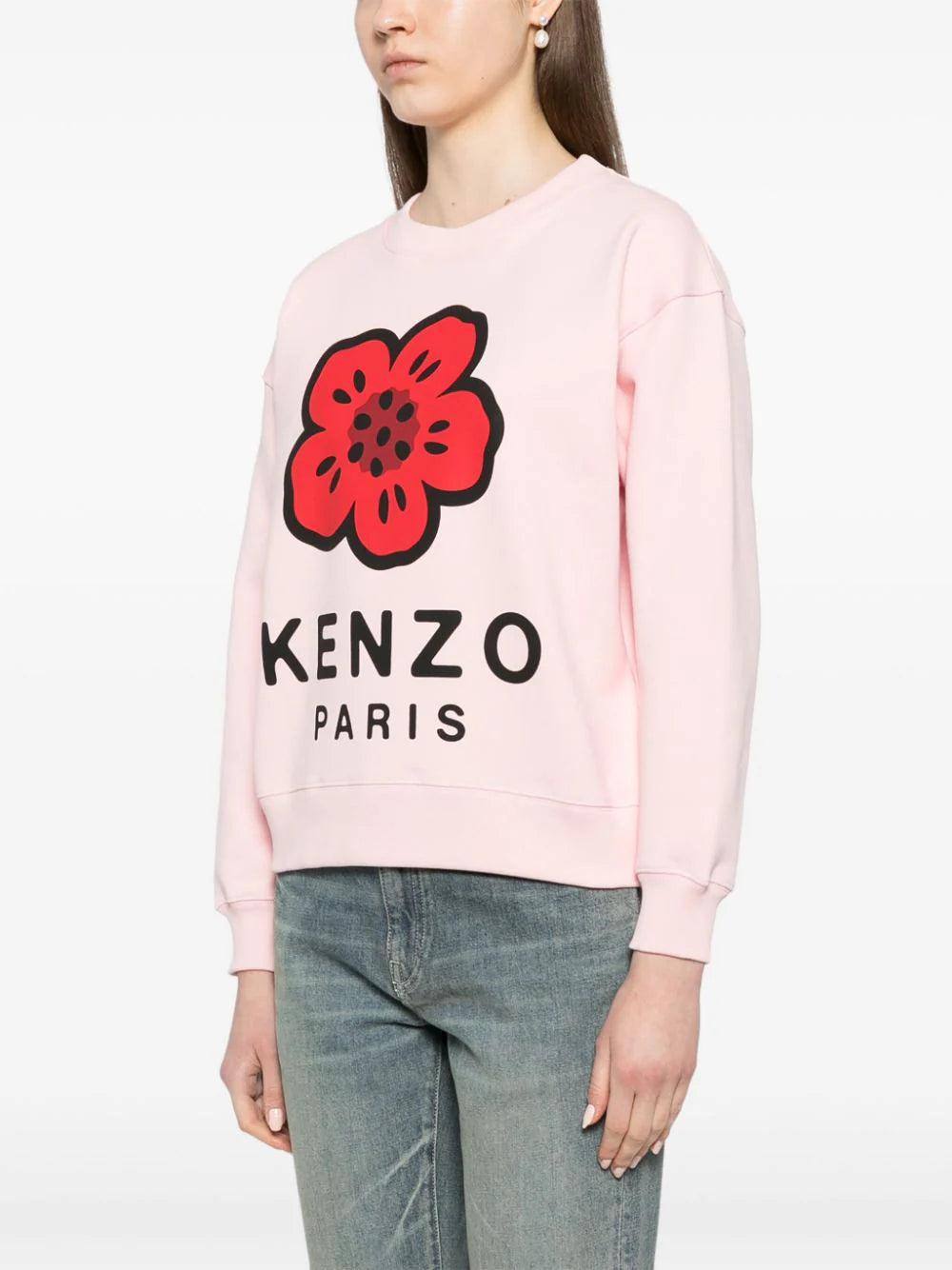 KENZO 'boke 2.0' embroidered cropped sweatshirt Fino al 50% di sconto
