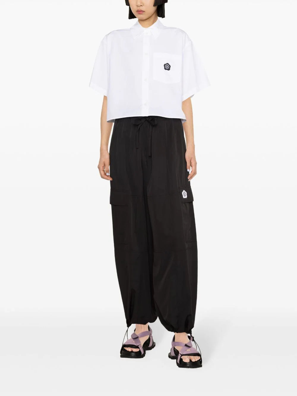 KENZO 'boke flower 2.0' short shirt Sostegno trimestrale