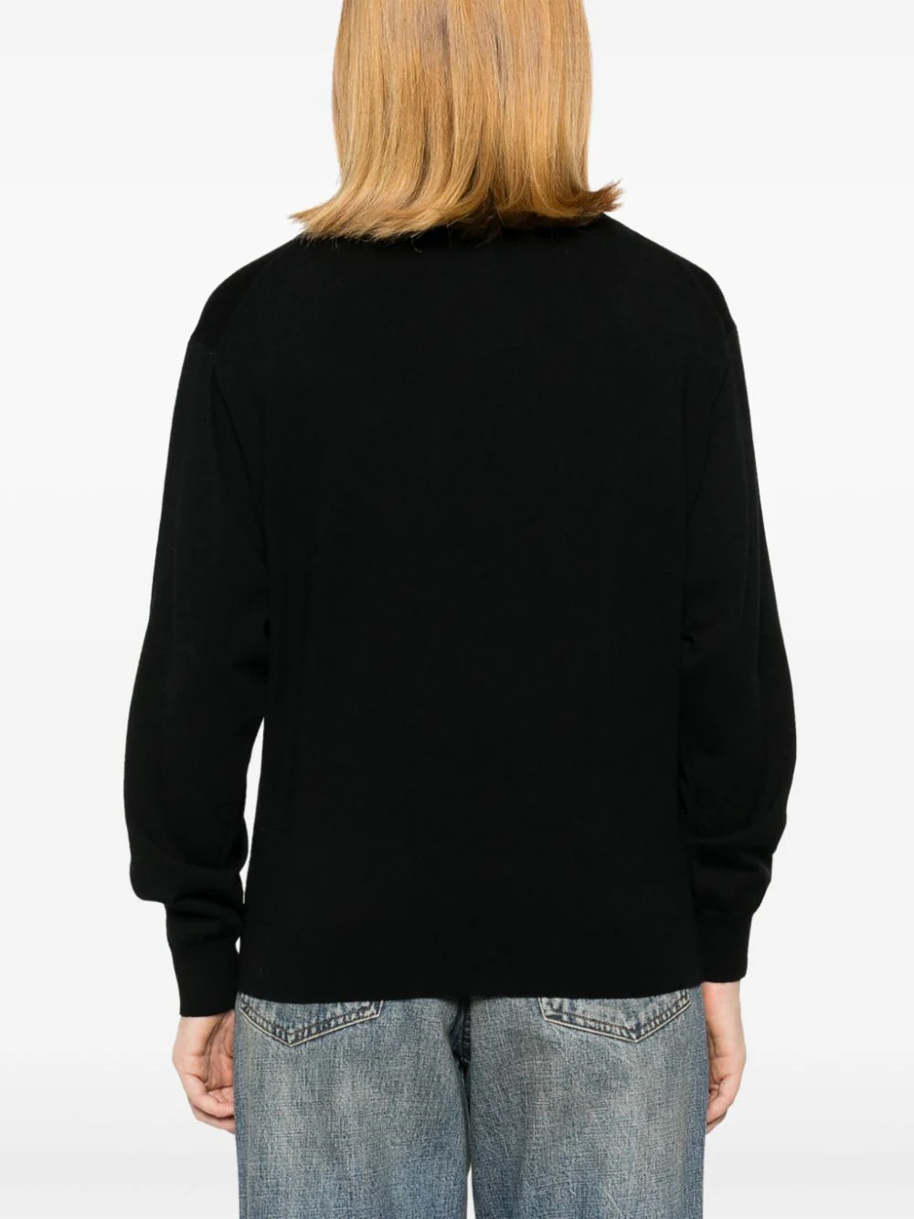 KENZO 'boke flower' embroidered wool sweater Enormi sconti