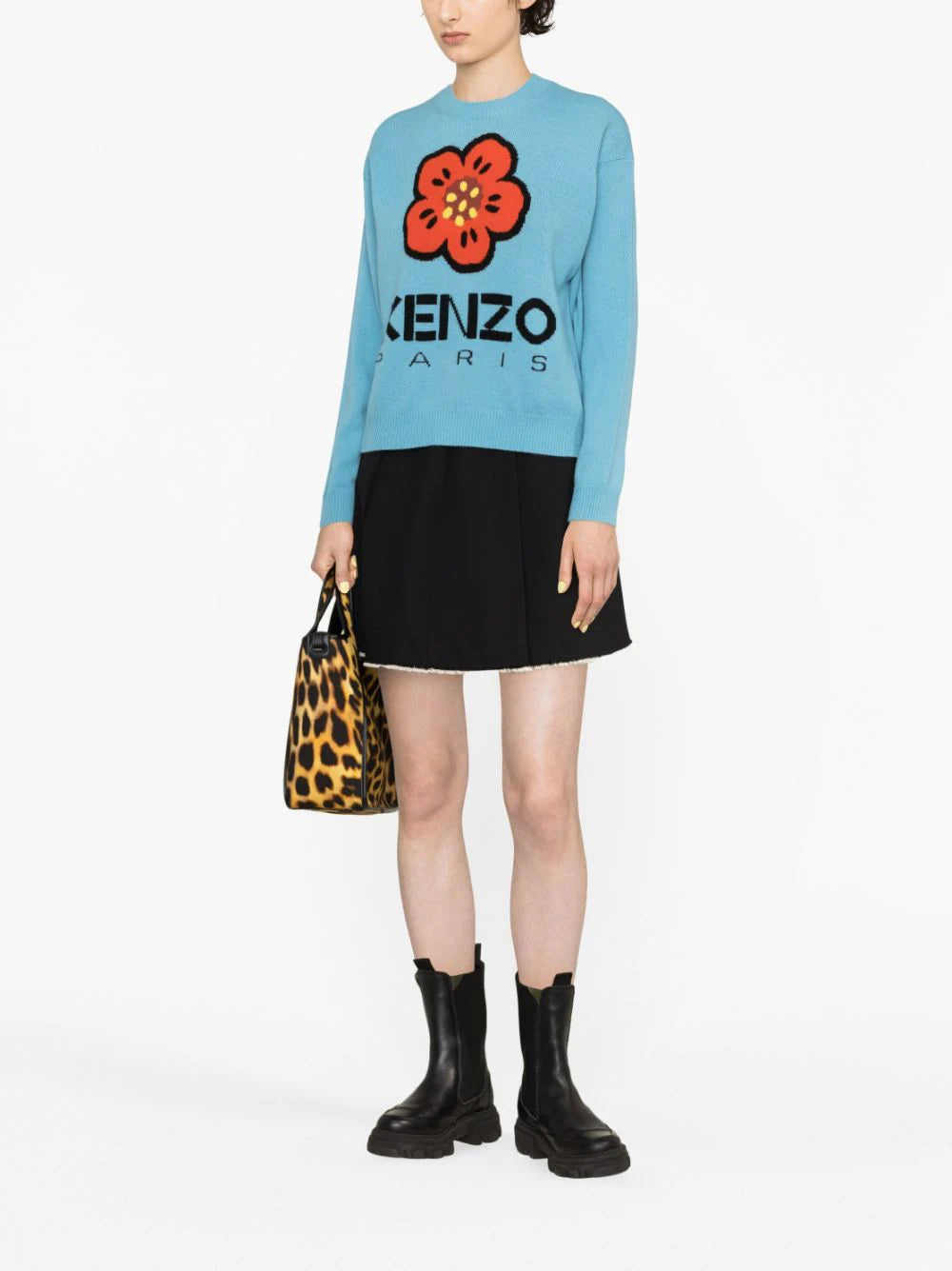 KENZO 'boke flower' jumper Trasporto libero internazionale