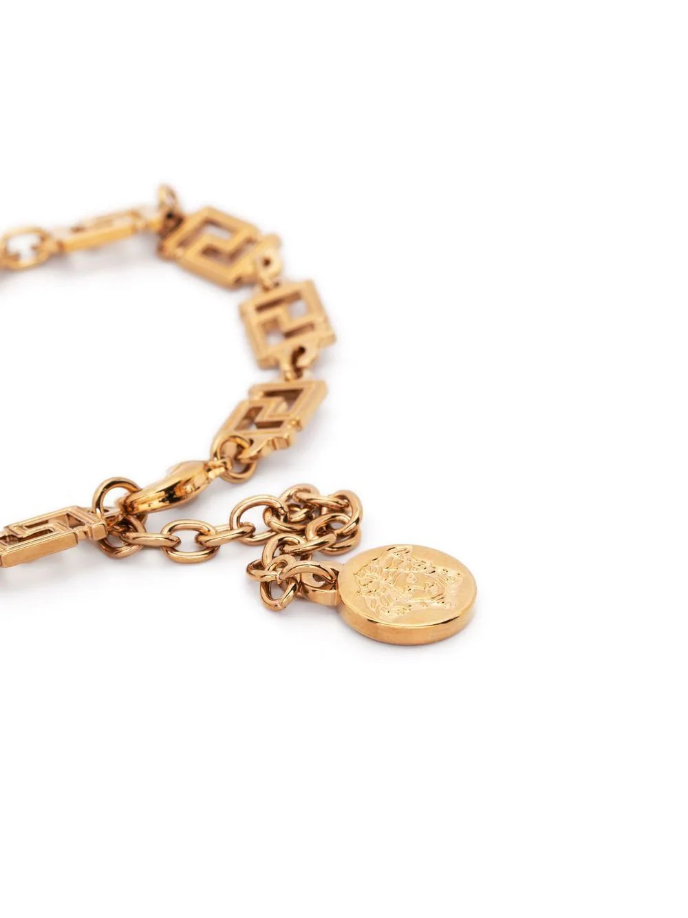 VERSACE 'greca' charm-detail bracelet Qualità