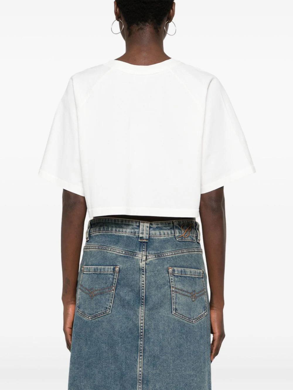 KENZO 'kenzo by verdy' boxy cropped t-shirt Vendita